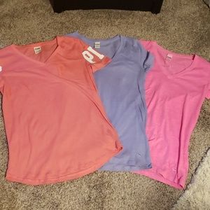 VS pink tees